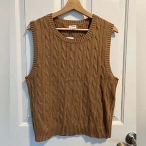 J Crew Sweater Vest nwt